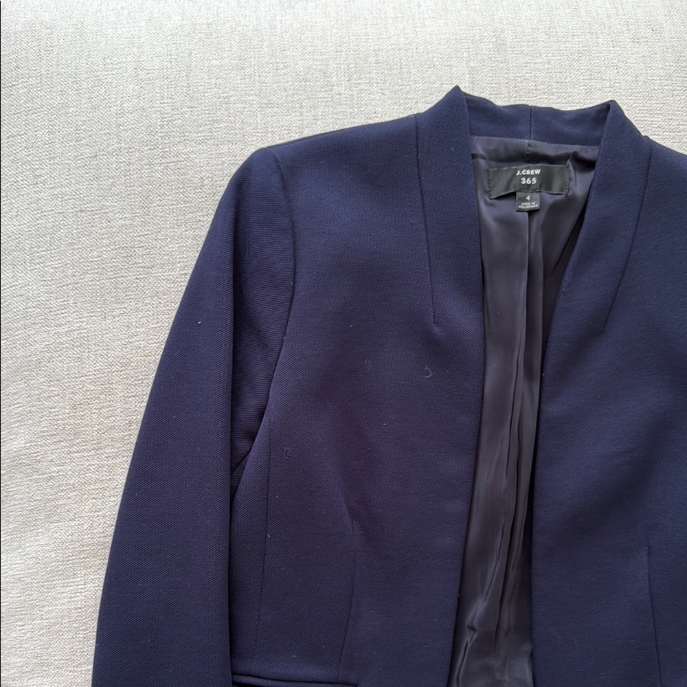 J Crew 365 Navy Blazer